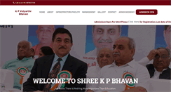 Desktop Screenshot of kpbhavan.org